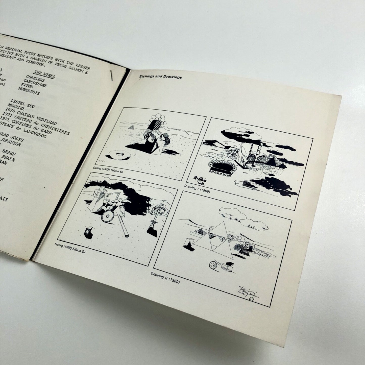 Anthony Benjamin – folded card | Gorner and Millard, 1973