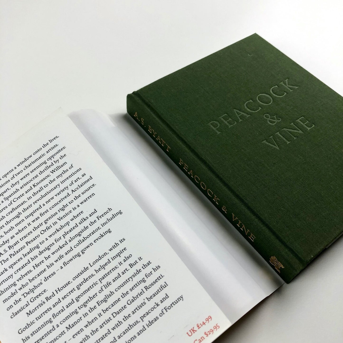 Peacock & Vine by A. S. Byatt | Penguin, 2016