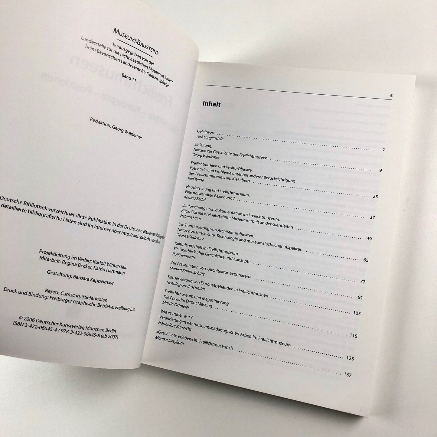 Freilichtmuseen. Geschichte – Konzepte – Positionen | Georg Waldemer, 2006