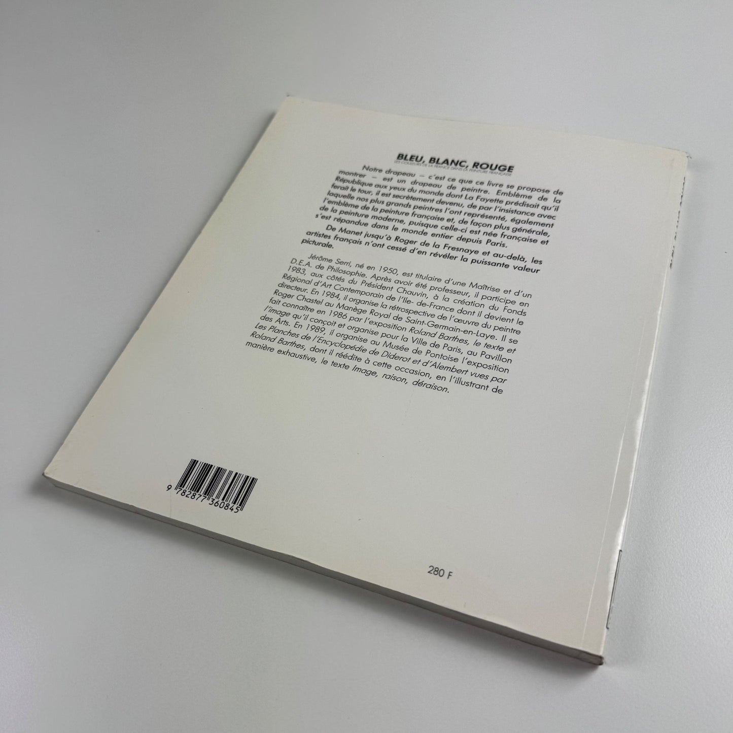 Bleu, blanc, rouge. Les couleurs de la France dans la peinture Francaise | Libraire Séguier, 1989