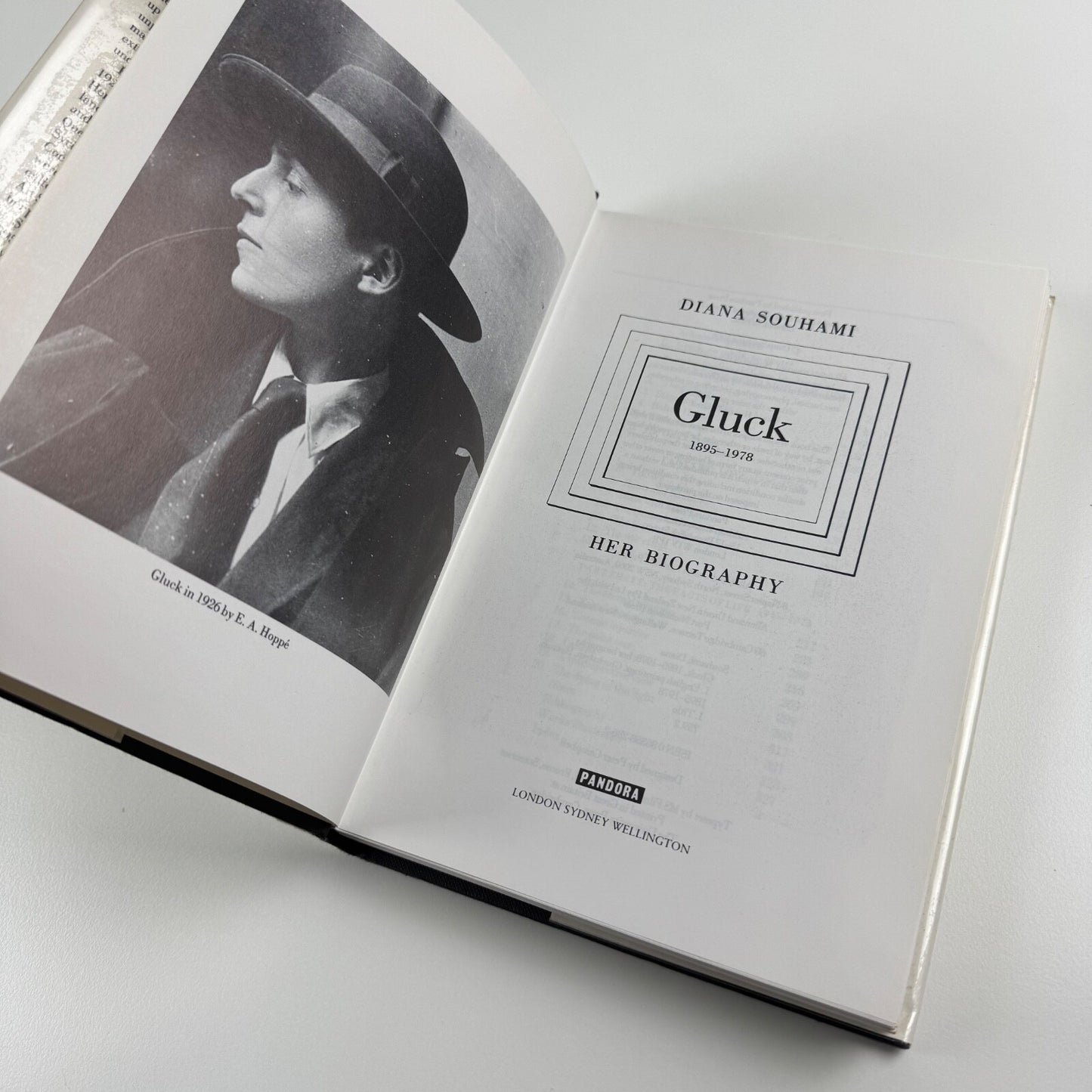 Gluck her biography by Diana Souhami | Pandora, 1988