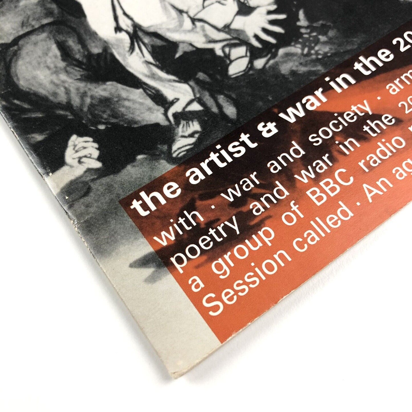 The Artist & War in the 20th Century | An age of conflict | BBC Publications 1967 | Speakers Francis Hoyland and T.G. Rosenthal. Published to coincide with a BBC radio programme | signed by R.A. Dunlop
