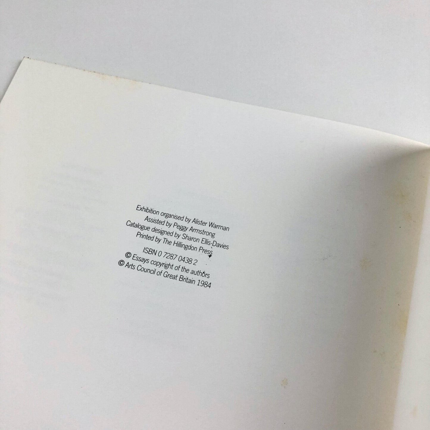 Landscape, Memory and Desire | Serpentine Galleries 1984/5 Andrew Mansfield et al