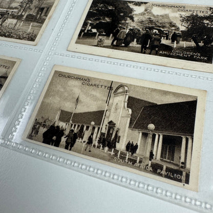 Set of 25 Churchman’s Cigarette cards relating to British Empire Exhibition 1924