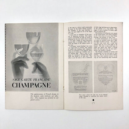 Typographic Design in France by Douglas C. McMurtrie | Draeger Frères, 1934