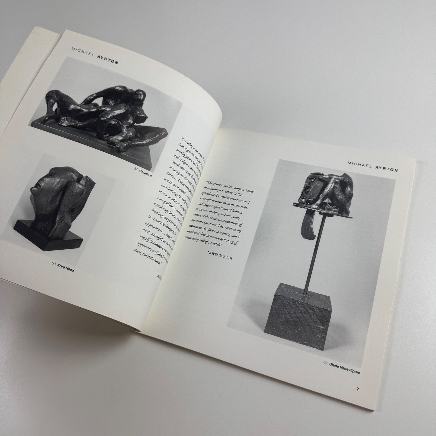 Michael Ayrton. Sculpture, paintings, drawings, prints | Austin/Desmond 1990