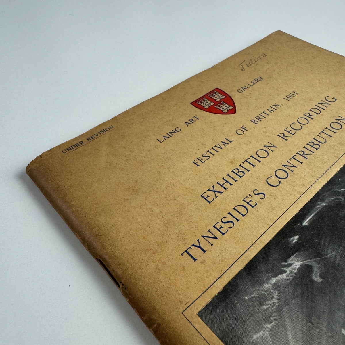 Exhibition Recording Tyneside's Contribution to Art | Laing Art Gallery Festival of Britain, 1951 + copy letter from Osbert Sitwell