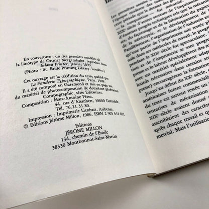 Etudes sur les Machines à Composer et l’Esthétique du Livre | Pierre Cuchet 1986
