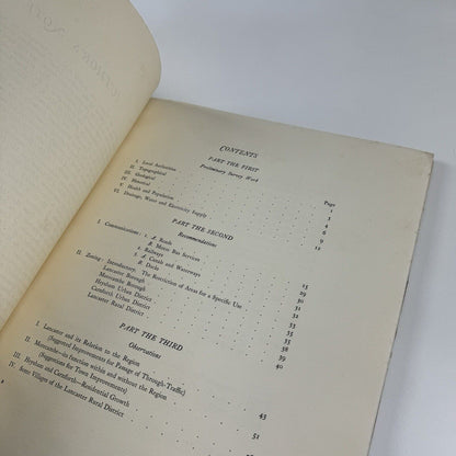 Lancaster and Morecambe Regional Planning Scheme by J.H. Forshaw | University Press of Liverpool, 1927