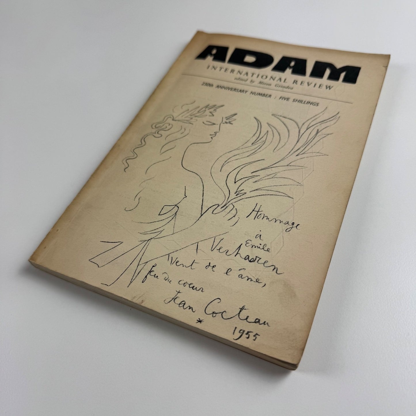 ADAM International Review ed. Miron Grindea. 250th anniversary XXII no. 250 1955