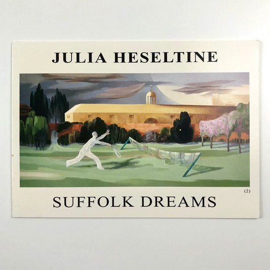 Folding card for Julia Heseltine. Suffolk Dreams | The Simon Carter Gallery, 1997