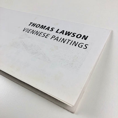 Thomas Lawson – Viennese Paintings, folded sheet | Norwich Gallery, Anthony Reynolds Gallery 1995