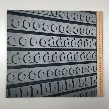 Type Foundry Amsterdam | N. V. Lettergieterij Amsterdam Voorheen N. Tetterode | Brochure, 1957