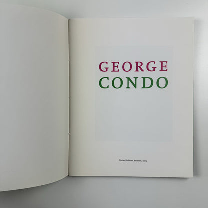George Condo | Xavier Hufkens, Brussels 2009 | Exhibition catalogue