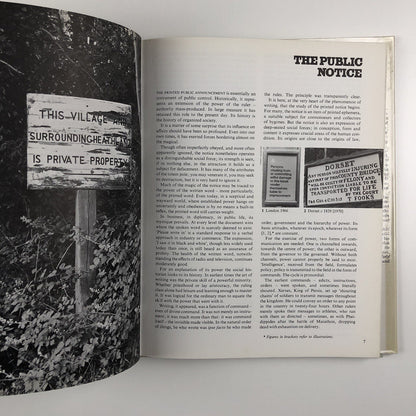 The Public Notice An Illustrated History by Maurice Rickards 1973
