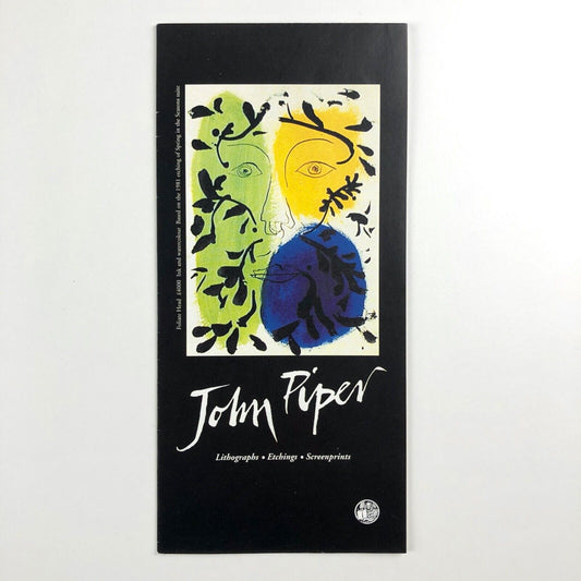 Leaflet John Piper: Lithographs, Etchings, Screenprints | Goldmark Gallery, undated