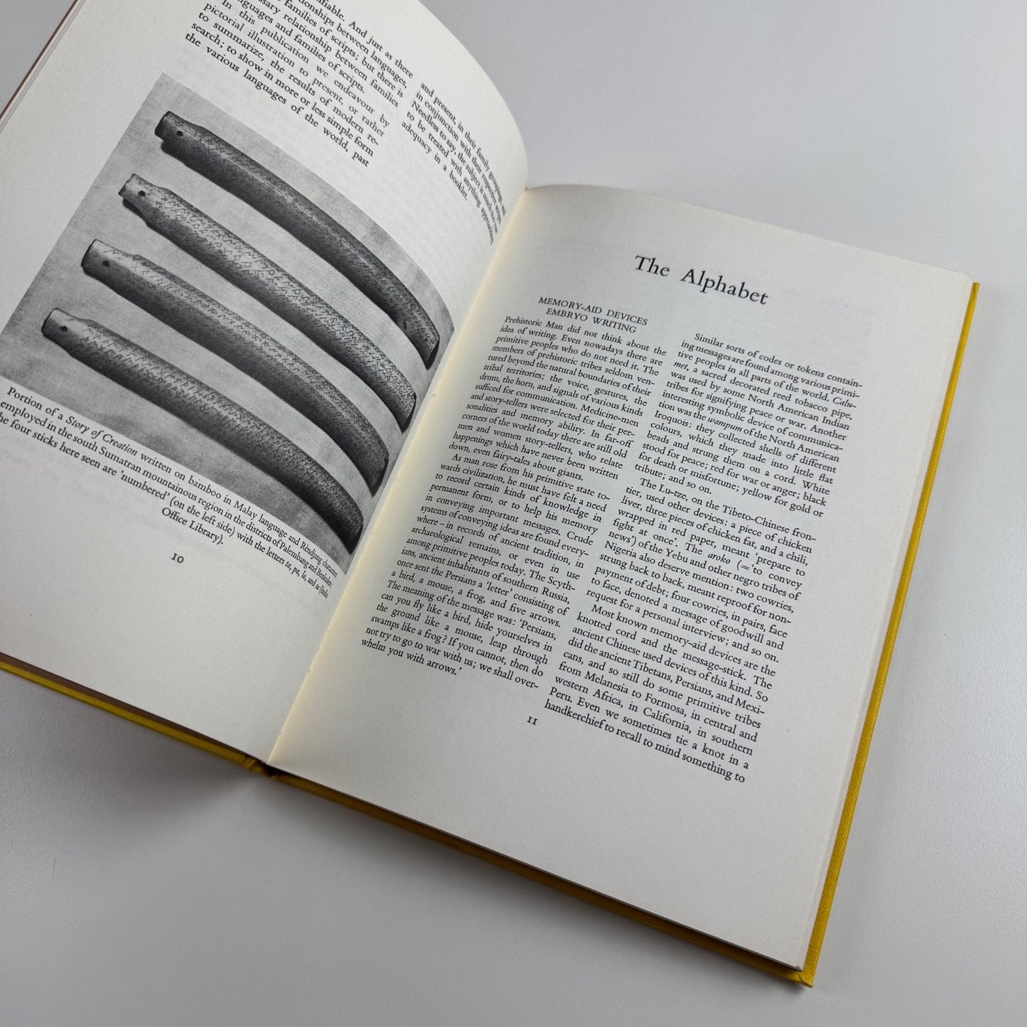 A history of the alphabet throughout the ages by David Diringer | Gresham Books 1983