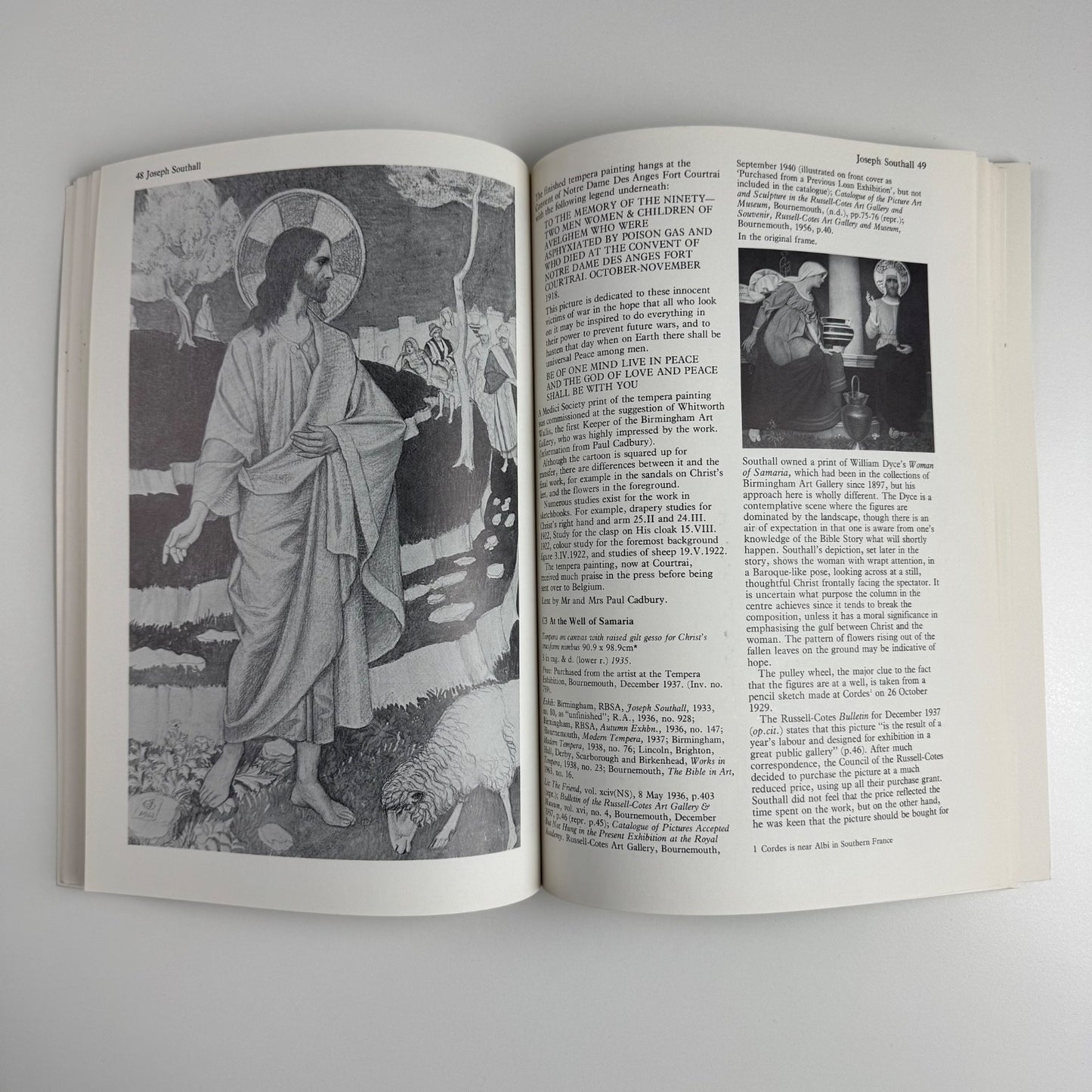 Joseph Southall 1861-1944. Artist Craftsman The Fine Art Society 1980