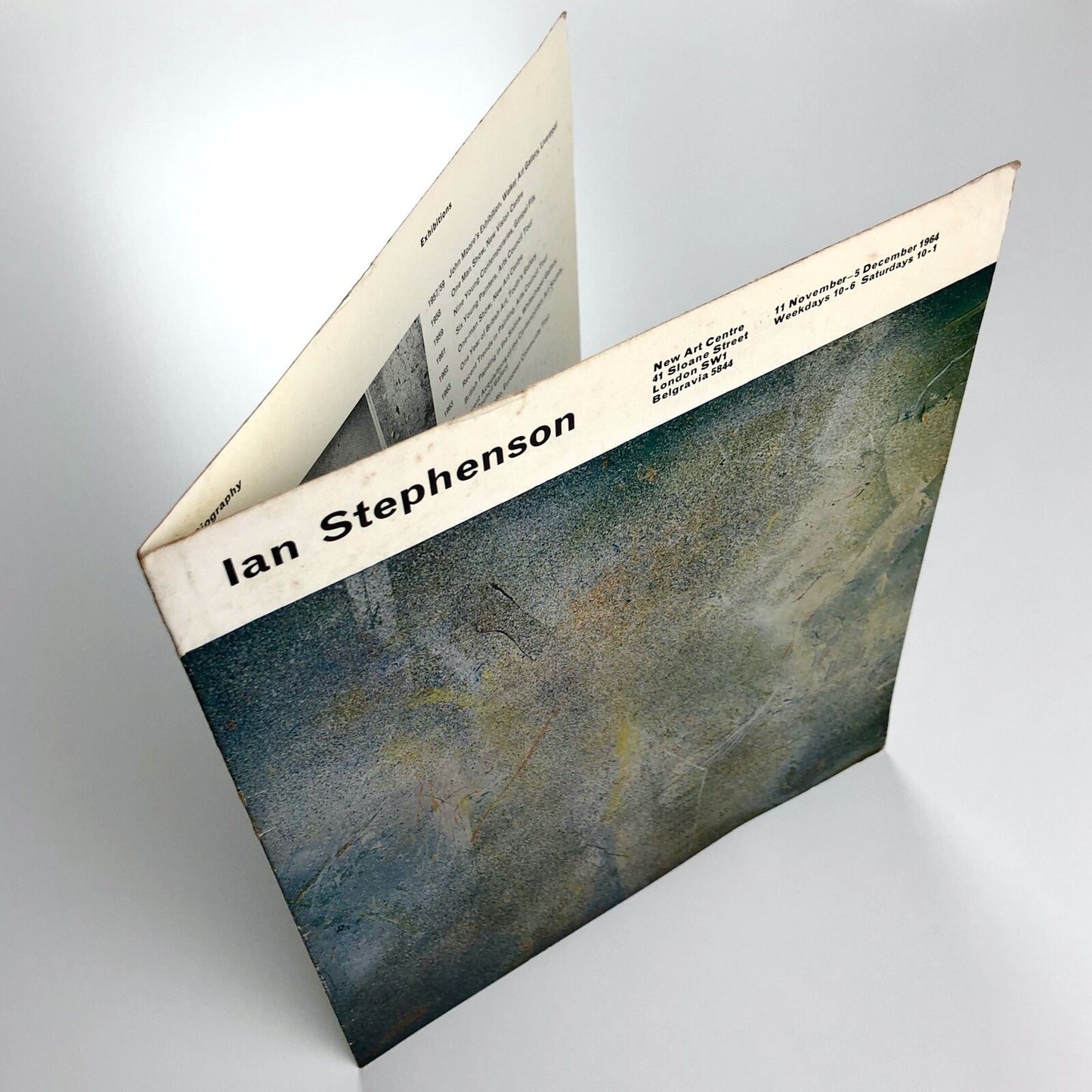 Ian Stephenson – New Art Centre London, 1964 | Folded card