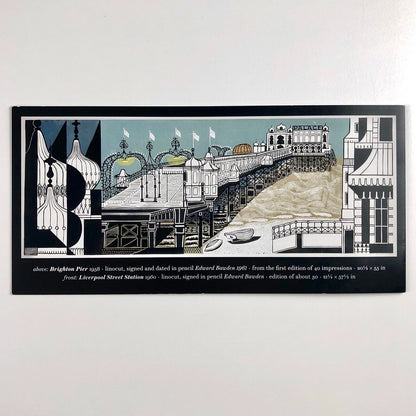 Edward Bawden Draughtsman & Printmaker | Private view invitation card | Fine Art Society, 2009