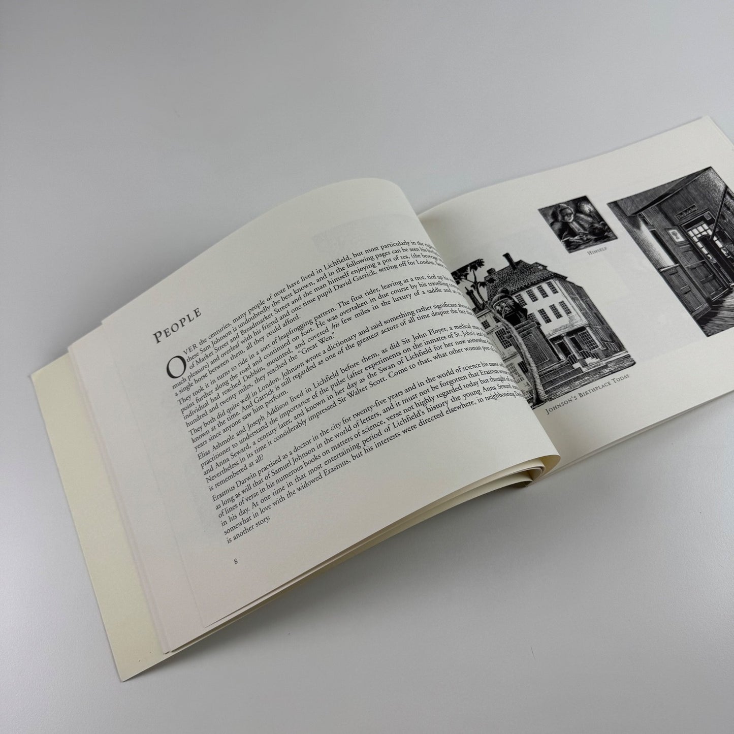 John Sanders’ Lichfield. Words and wood engravings Abbotsford Publishing 1998