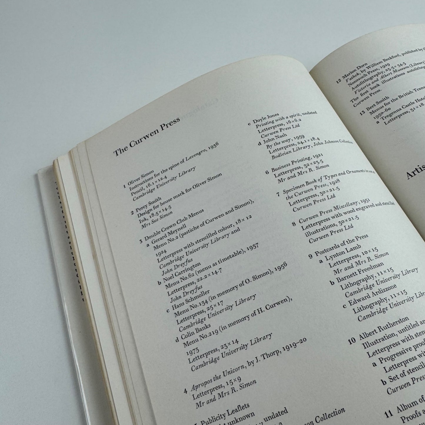 Artists at Curwen by Pat Gilmour | Tate Gallery, 1977