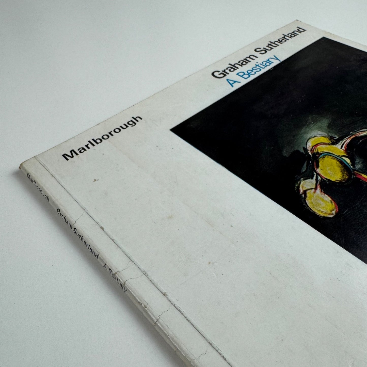 Graham Sutherland A Bestiary | Marlborough May-June 1968 Gordon House typography