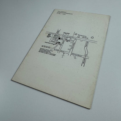 Folding card Peter Coker | Thackeray Gallery, 1976
