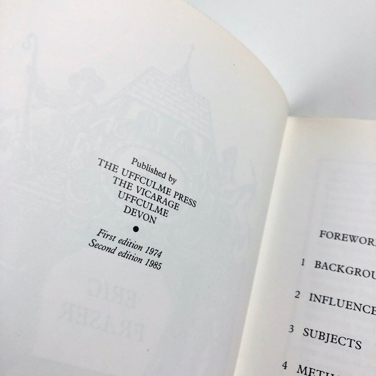 The Graphic Work of Eric Fraser by Alec Davis | Uffculme Press, 1985 second edition