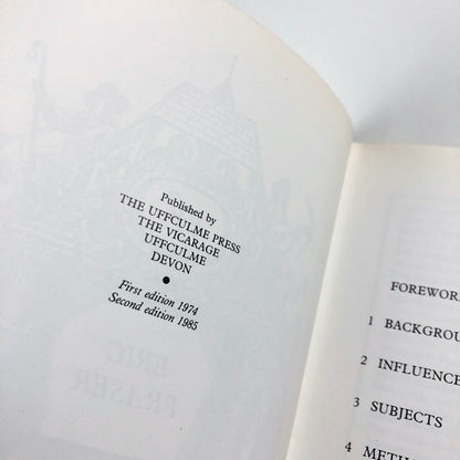 The Graphic Work of Eric Fraser by Alec Davis | Uffculme Press, 1985 second edition