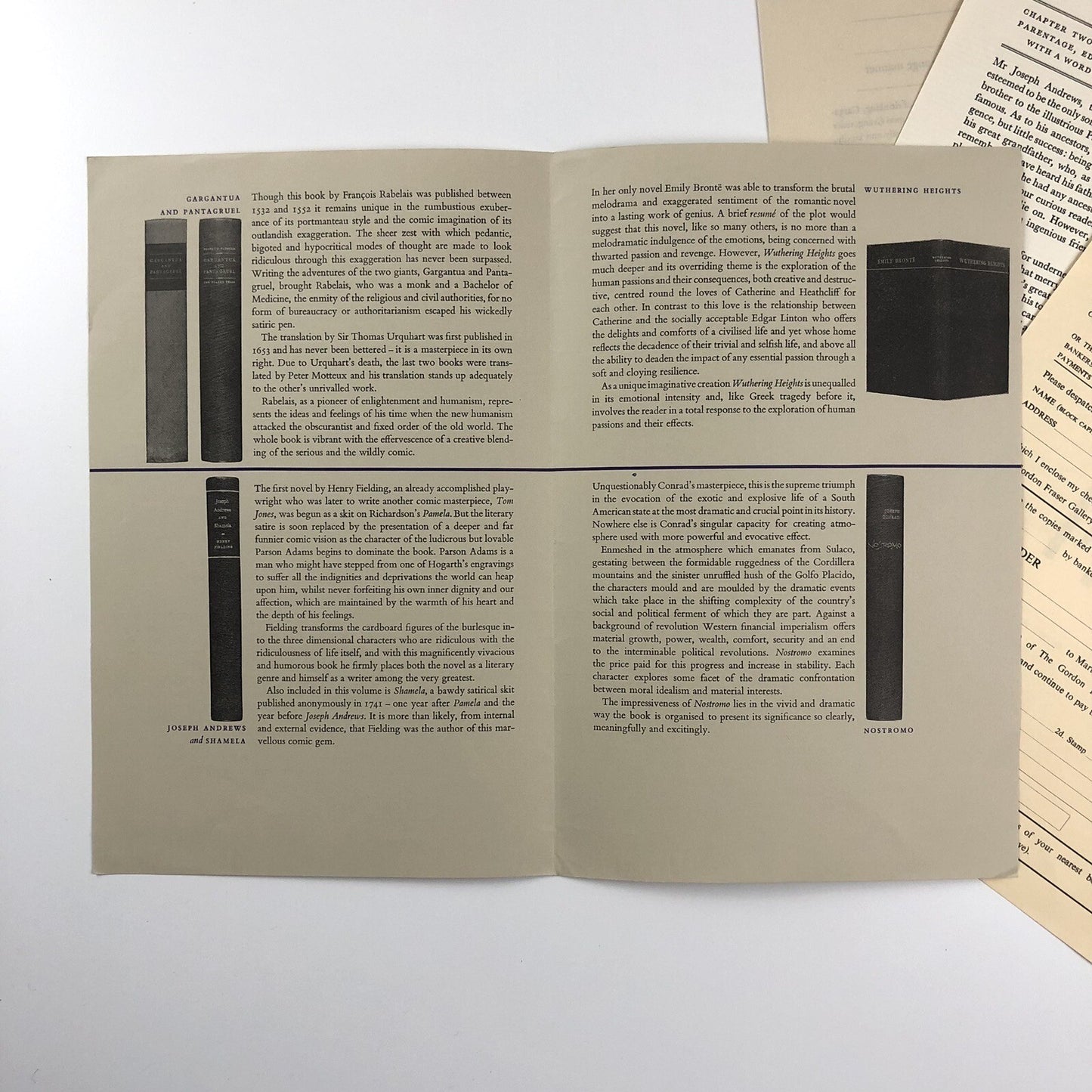 The Fraser Press Limited Editions | Gordon Fraser | Folder and inserts, c1970