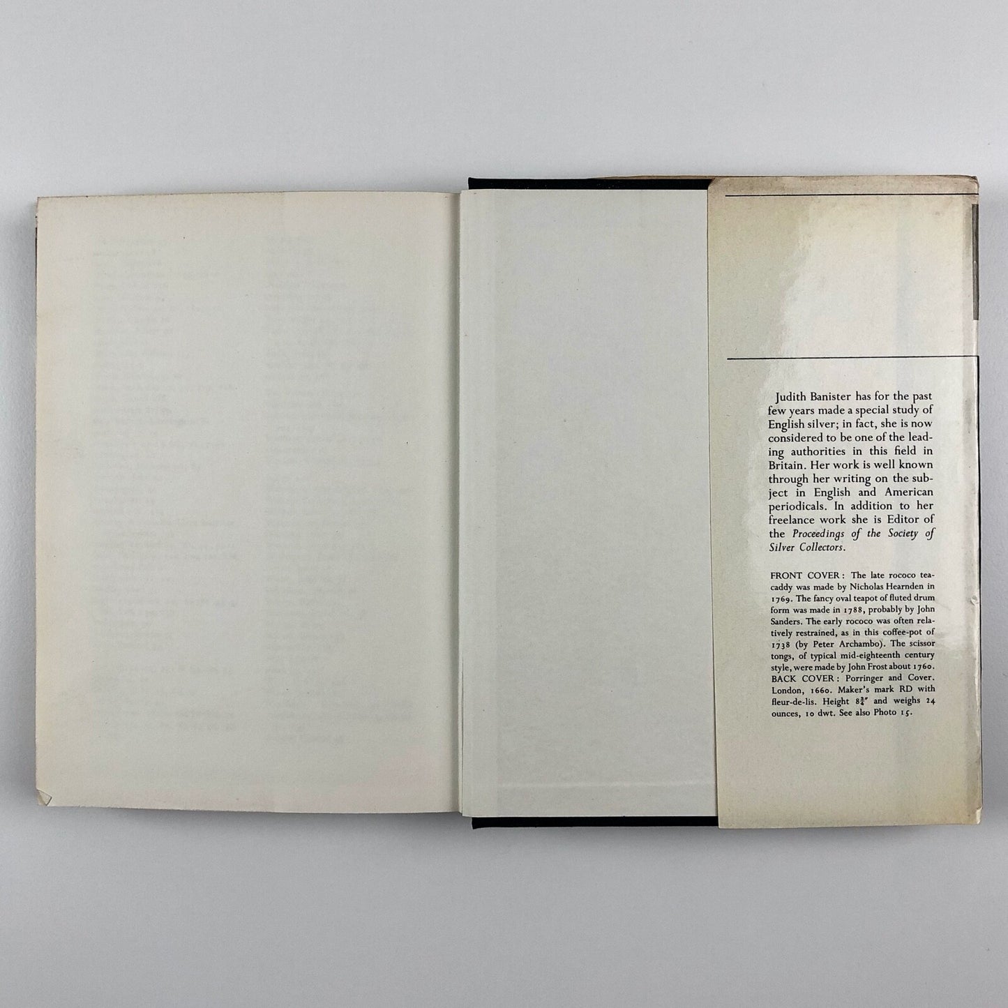 English Silver by Judith Banister | Ward Lock 1969, fourth impression