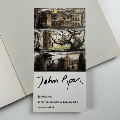 John Piper | Tate Gallery catalogue and flyer 1984