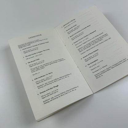 Henry Lamb Paintings, Drawings & Watercolours | Salisbury Festival catalogue, 1974