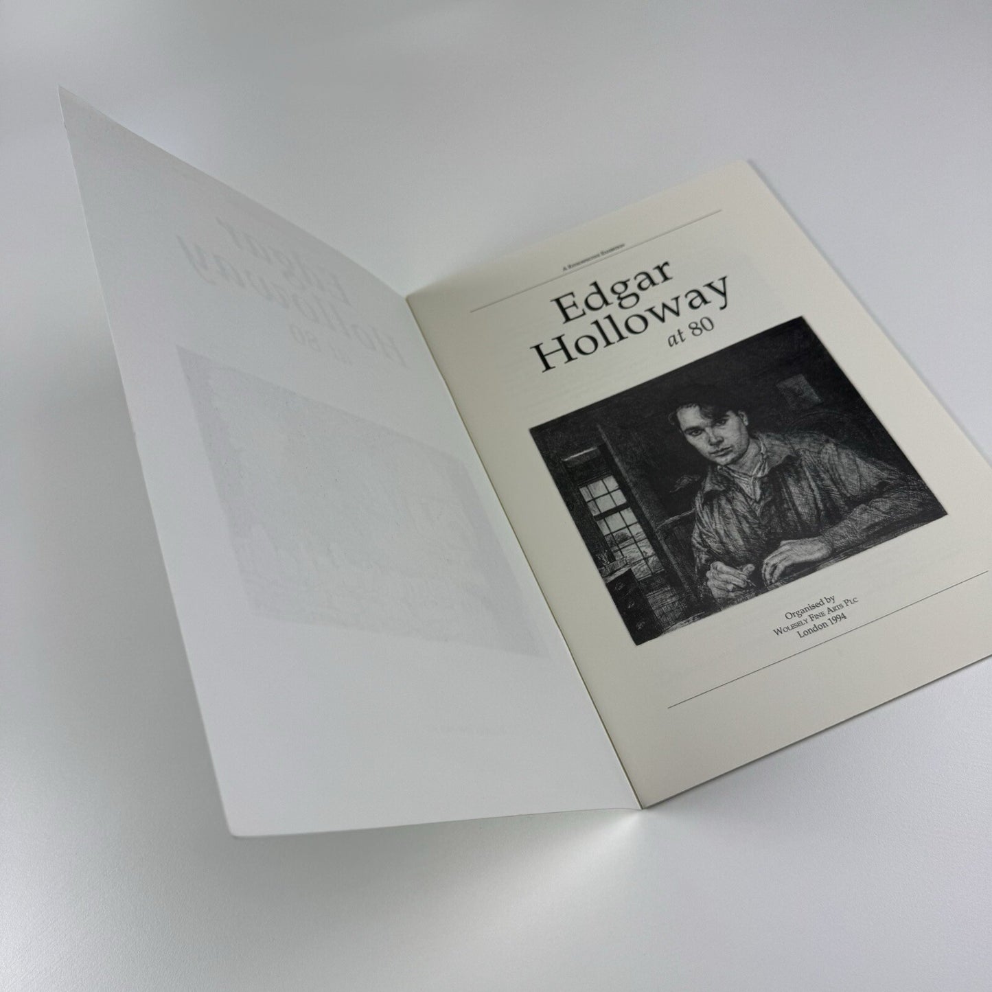 Edgar Holloway at 80 | Wolseley Fine Arts exhibition booklet, 1994