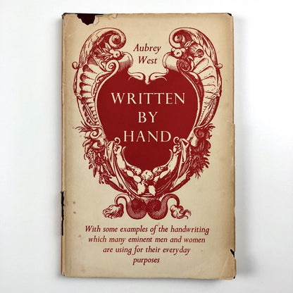 Written by Hand by Aubrey West | George Allen and Unwin, 1951