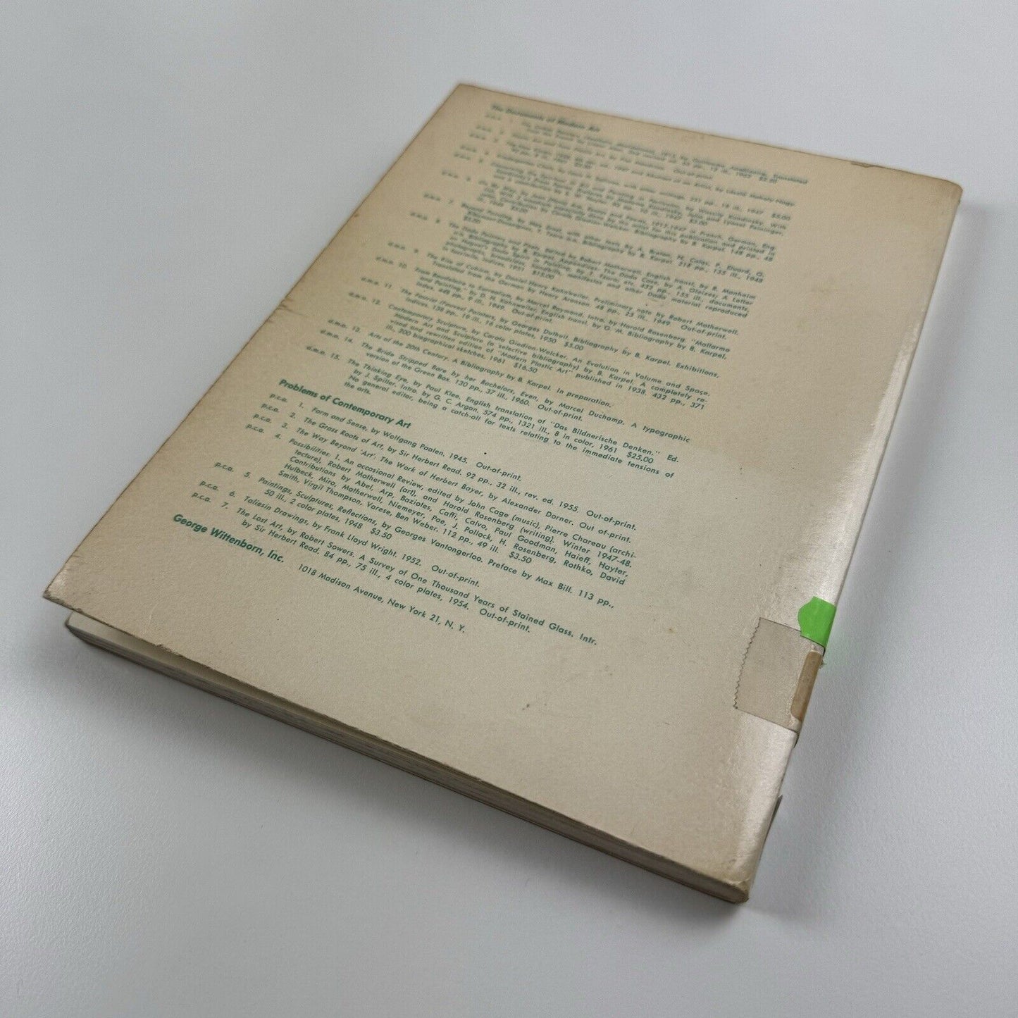 The Life of Forms in Art by Henri Focillon | George Wittenborn, 1966 | Cover and typography by Paul Rand