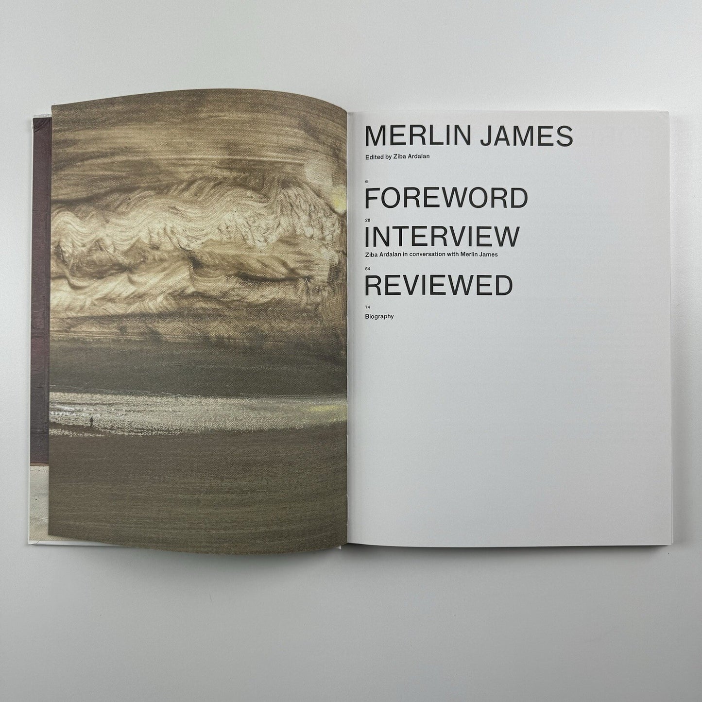 Merlin James | Parasol unit, London 2013 exhibition catalogue