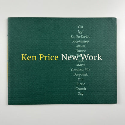 Ken Price – New Work | Xavier Hufkens Brussels exhibition catalogue, 2007