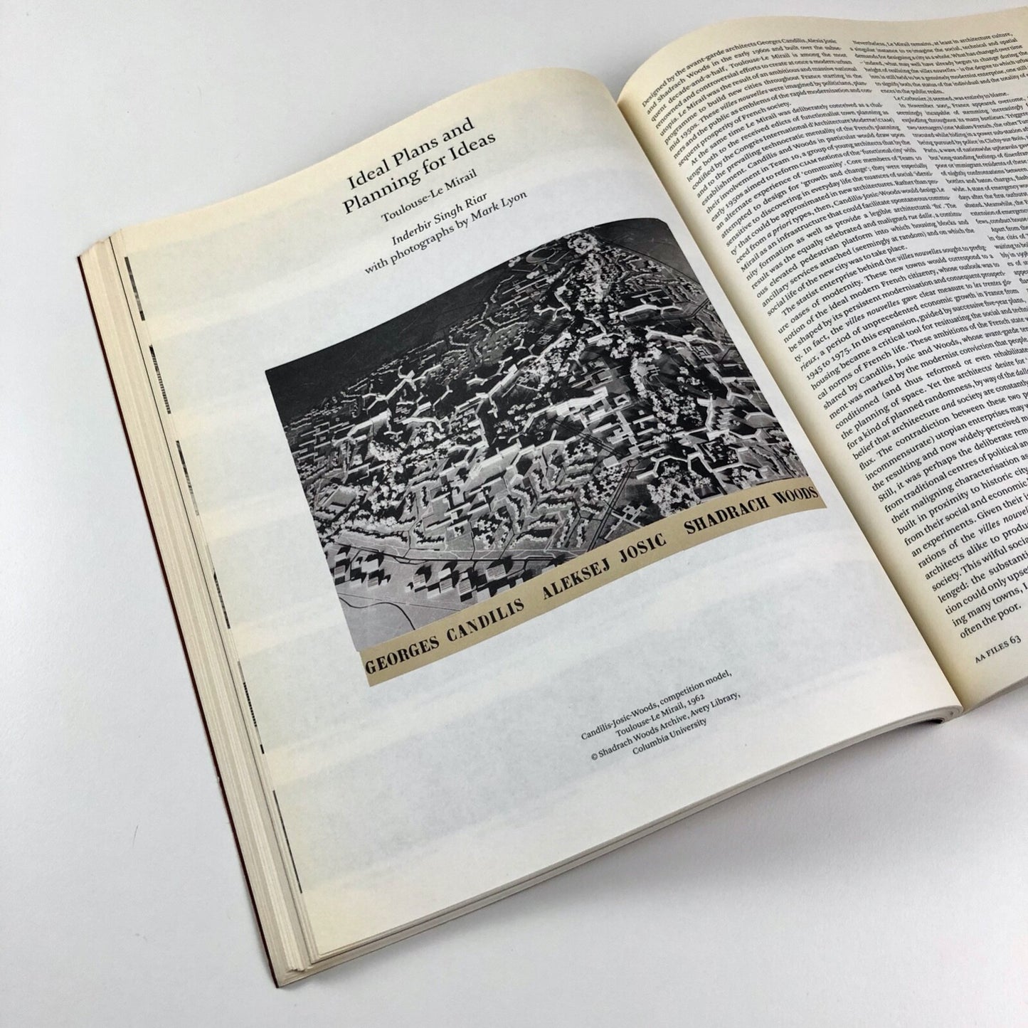 AA Files 63 Architectural Association journal, 1981