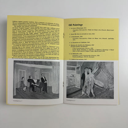 Edgart Tytgat. First exhibition in England | Arcade Gallery London, October 1954