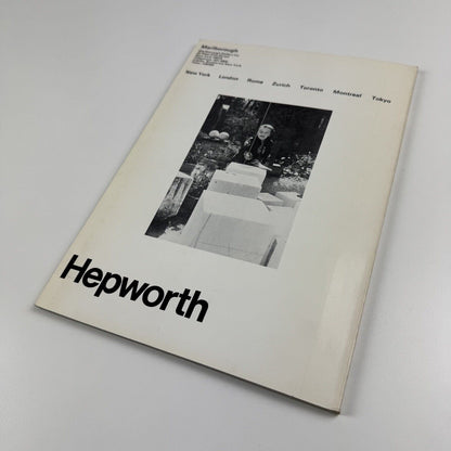 Barbara Hepworth. Conversations | Marlborough New York, 1974 | catalogue design by Gordon House