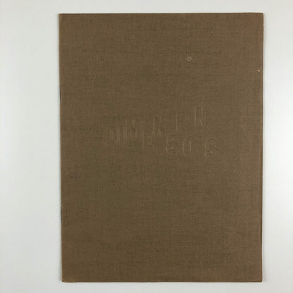 Dimensions. British Abstract Art 1948-1957 | O'Hana Gallery in association with the ICA, 1957 | Laurence Alloway and Toni Del Renzio