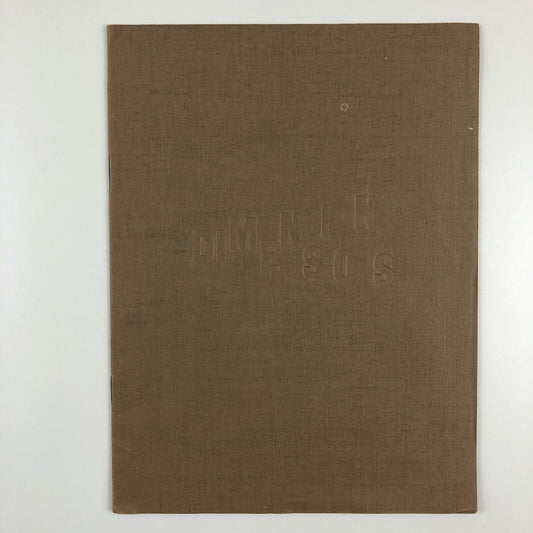 Dimensions. British Abstract Art 1948-1957 | O'Hana Gallery in association with the ICA, 1957 | Laurence Alloway and Toni Del Renzio