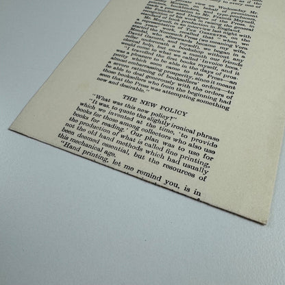 The Nonesuch Press interview with Mr Francis Meynell The Observer 1933