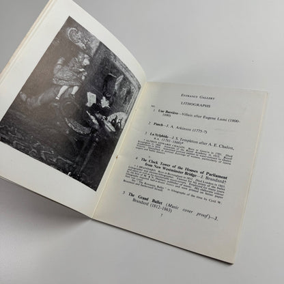 Paintings, drawings and lithographs The Victorian Scene | Leicester Galleries 1962