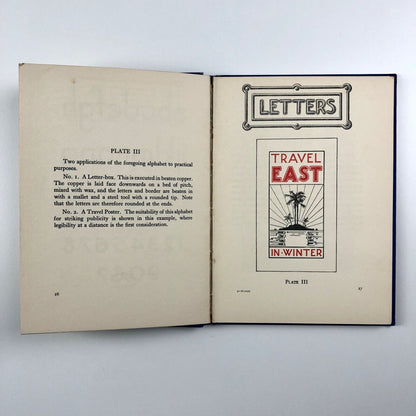 Examples of Lettering and Design by J. Littlejohns | Isaac Pitman, 1936