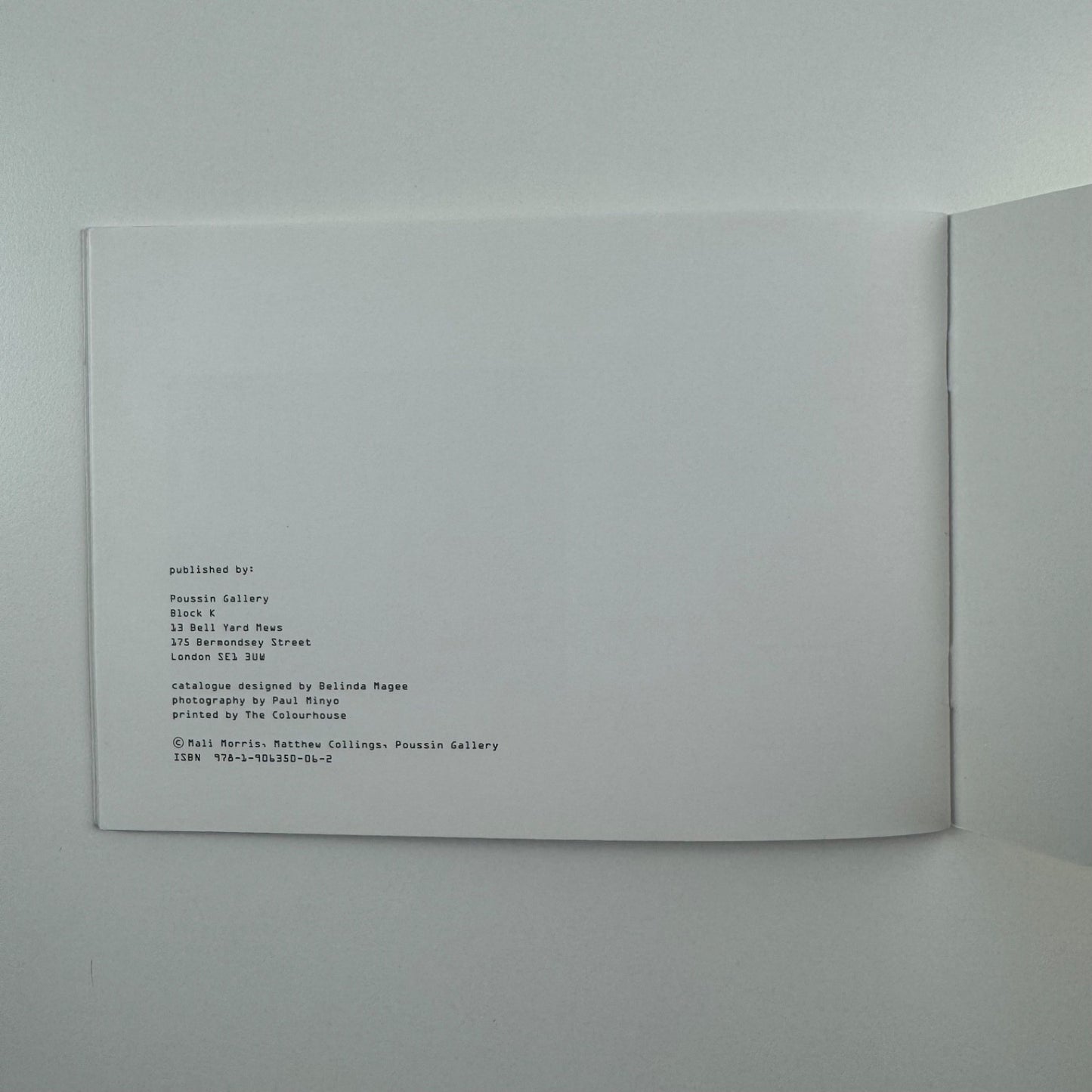 Mali Morris. New Paintings | Poussin Gallery, 2008