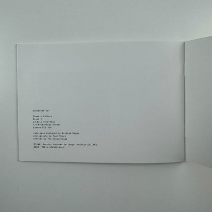 Mali Morris. New Paintings | Poussin Gallery, 2008