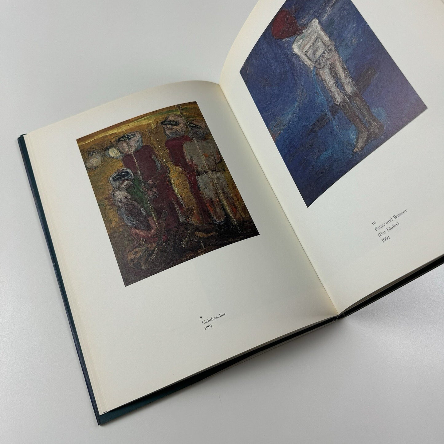 Gustav Kluge. Die Elemente - Die Künste | Edition Cantz, 1992 catalogue